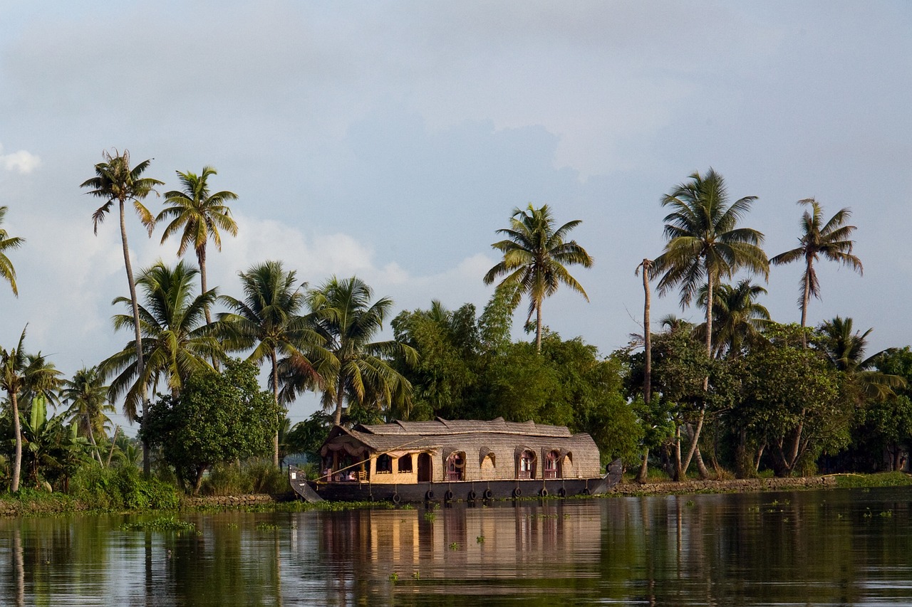 Kerala Houseboat Banner