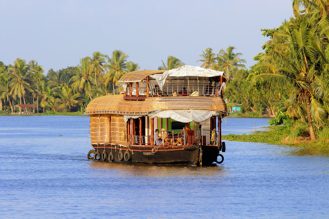 Kerala Houseboat Banner