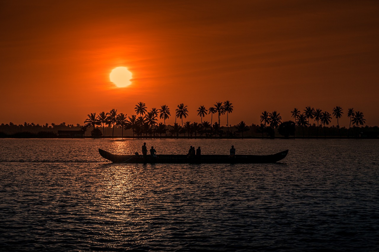 Kerala Houseboat Banner