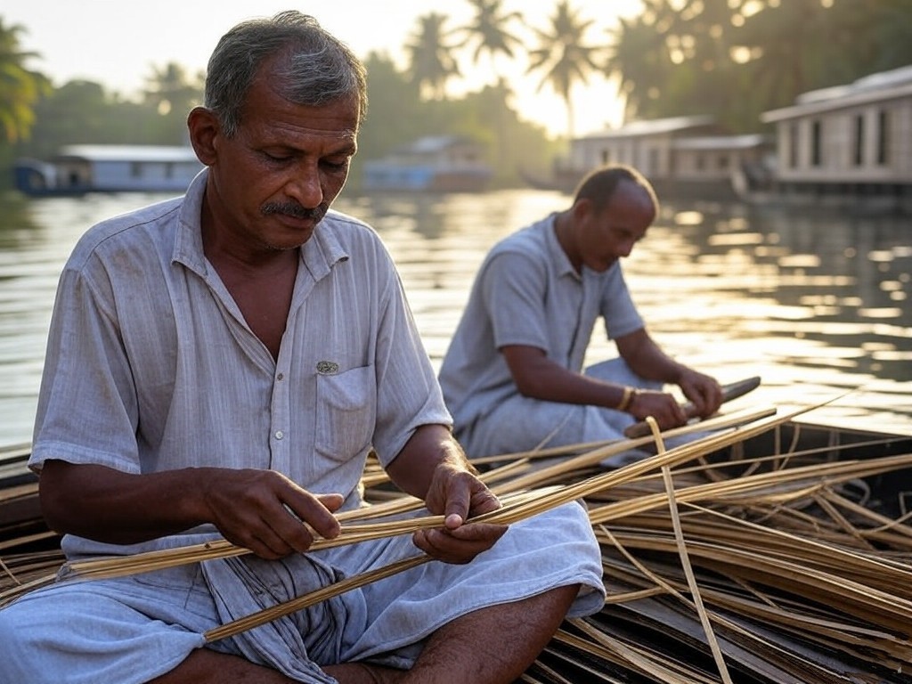 Image The Evolution of Serenity: A Detailed Journey Through the History of Houseboats in Kerala blog